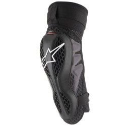 Knee shin guards Alpinestars sequence color Black-gray-red-white