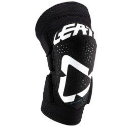 Knee guards Leatt 3DF 5.0 black-white color