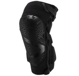 Knee guards Leatt 3DF 5.0 ZIP black color