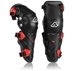 Knee guards Acerbis Impact Evo 3.0 black-red color (couple)