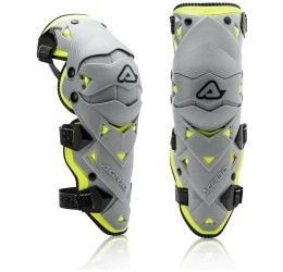 Knee guards Acerbis IMPACT EVO 3.0 grey/fluo yellow (couple)