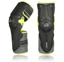 Knee guards Acerbis X-Strong (couple) black-yellow
