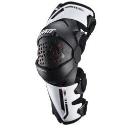 Knee guards Leatt Z-Frame white-black color