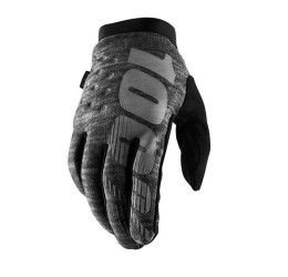 Gloves cross enduro 100 Brisker winter heather grey