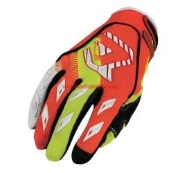 Gloves cross enduro Acerbis MX X1 fluo orange-yellow (LAST AVAILABLE)