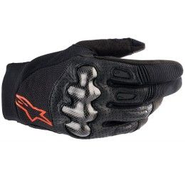 Gloves cross enduro Alpinestars Megawatt black-red