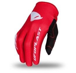 Gloves cross enduro UFO Skill for kids red