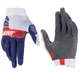 Gloves cross enduro Leatt 1.5 GripR blu color