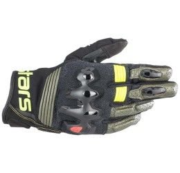 Alpinestars Men's road gloves Halo color Black-Fluorescent Yellow