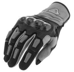 Acerbis touring gloves Carbon G 3.0 black-grey colour