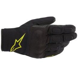 Alpinestars Men's touring gloves S-MAX color Black-Yellow