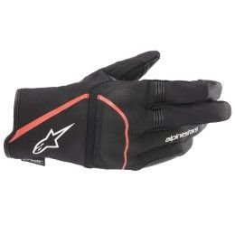 Alpinestars Men's touring gloves Syncro v2 Drystar® color Black-Fluorescent Red