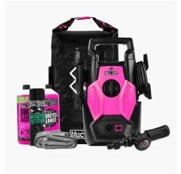 11-in-1 kit with pressure washer Muc-Off for complete cleaning of your motorcycle