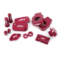 Complete kit in alu7075 red Motocross Marketing for Beta RR 450 10-14