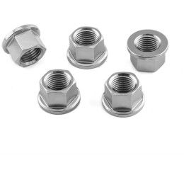 STAINLESS STEEL sprocket nut kit Pro-Bolt for Honda CB 500 S 94-03 PBSS5SPN12 (5 pieces)