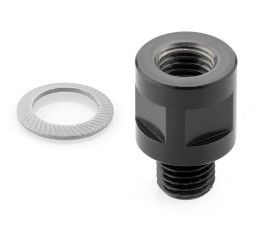 Rizoma Direct Multifit Mounting kit for mirrors M10x1,25/M10x1,25 for Suzuki V-Strom 650 XT ABS 17-20 Black color