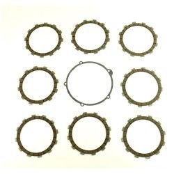 Athena Friction plates clutch Kit for GasGas EC 200 99-11 + Clutch cover gasket