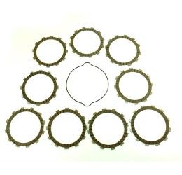 Athena Friction plates clutch Kit for KTM 250 SXS 02-03 + Clutch cover gasket