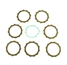Athena Friction plates clutch Kit for Husqvarna CR 250 95-98 + Clutch cover gasket