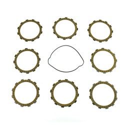 Athena Friction plates clutch Kit for Husqvarna FE 250 17-22 + Clutch cover gasket