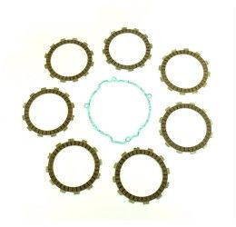 Athena Friction plates clutch Kit for Husqvarna TE 125 14-16 + Clutch cover gasket