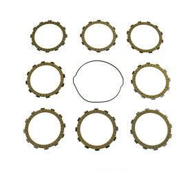 Athena Friction plates clutch Kit for KTM 250 XCF-W 2014 + Clutch cover gasket