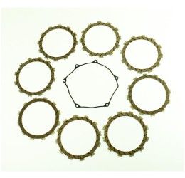 Athena Friction plates clutch Kit for Suzuki RMZ 250 07-22 + Clutch cover gasket