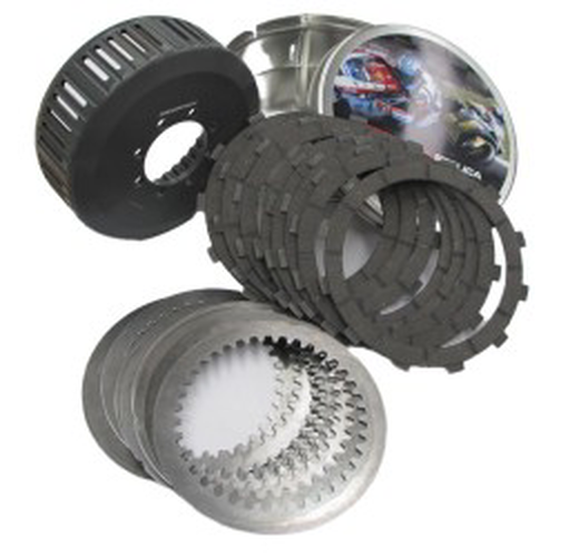 NewFren clutch Kit with CLUTCH BASKET CNC machined 48 grooves with ORGANIC plates for Ducati 1198 SP 2011