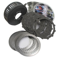 NewFren clutch Kit with CLUTCH BASKET CNC machined 48 grooves with ORGANIC plates for Ducati 916 Biposto 94-98