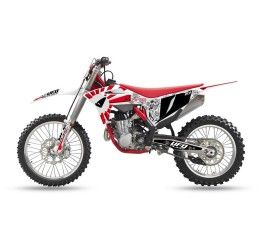 UFO Complete Graphics kit for GasGas MCF 450 21-23 akaishi white