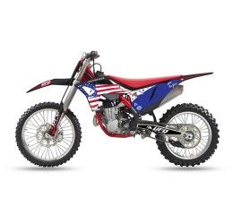 UFO Complete Graphics kit for GasGas MCF 450 21-23 patriot black