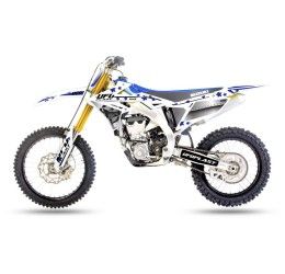 UFO Complete Graphics kit for Suzuki RMZ 450 18-23 stardust white