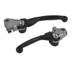 Polisport KIT foldings brake and clutch levers Husaberg TE 125 2T 2014 black color