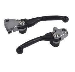 Polisport KIT foldings brake and clutch levers KTM 65 SX 14-23 black color
