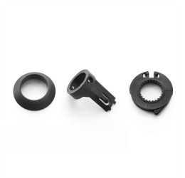 Rizoma Grips mounting kit for MV Agusta Brutale 910 S 05-11 Black color