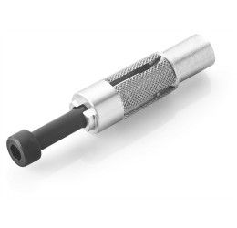 Rizoma PROGUARD SYSTEM® and Rizoma End Mount mirror Mounting kit for Ducati Panigale V4 R 19-20 | 23-24 | 2026 Silver color