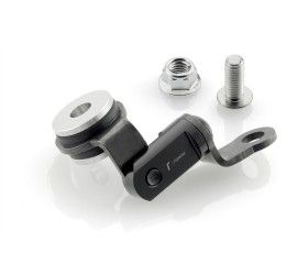 Rizoma oil reservoir mounting kit for Triumph Street Triple 675 R 2017 Black color