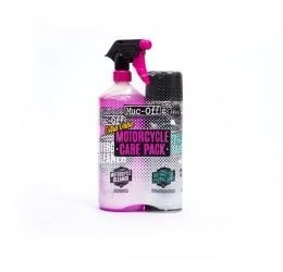 Muc-Off Motorcycle Care Pack Kit for cleaning the motorcycle from mud and dirt