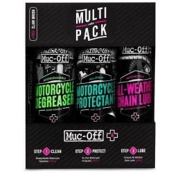 Muc-Off Multi Value Pack Kit for cleaning the motorcycle