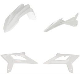 Acerbis basic plastic kit for Beta RR 125 Racing 20-22 white color