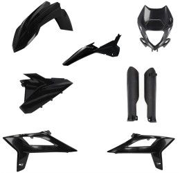 Acerbis complete plastic kit for Beta RR 430 Racing 4T 20-22 black color