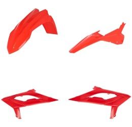 Acerbis basic plastic kit for Beta RR 430 Racing 4T 23-24 red color