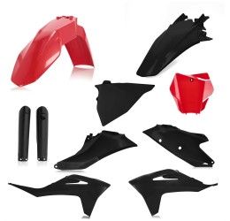 Acerbis complete plastic kit for GasGas MC 250 22-23 red/black color