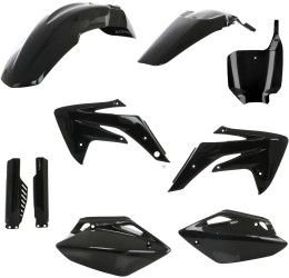Acerbis complete plastic kit for Honda CRF 150 R 07-24 black color