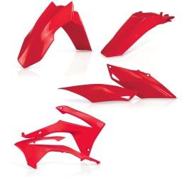 Acerbis basic plastic kit for Honda CRF 450 R 13-16 red color