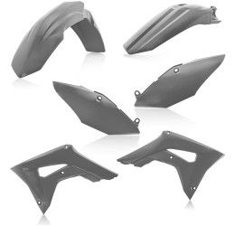 Acerbis basic plastic kit for Honda CRF 450 R 17-20 grey color