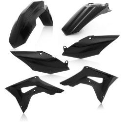 Acerbis basic plastic kit for Honda CRF 450 R 17-20 black color