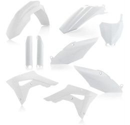 Acerbis complete plastic kit for Honda CRF 450 RX 17-18 white color