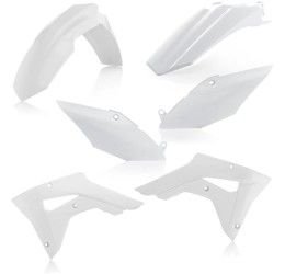 Acerbis basic plastic kit for Honda CRF 450 RX 17-20 white color