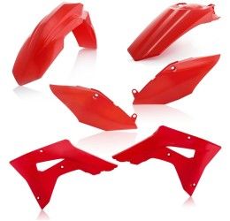 Acerbis basic plastic kit for Honda CRF 450 RX 17-20 red color